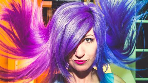 How To: Color Changing Hair Secret REVEALED! Blue, Purple, Violet, or ...