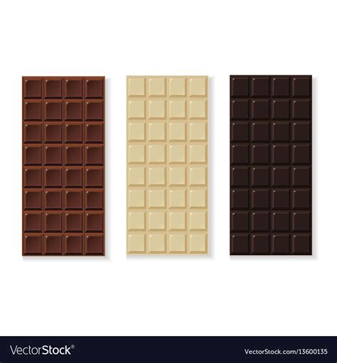 Chocolate milk dark white handmade bio Royalty Free Vector