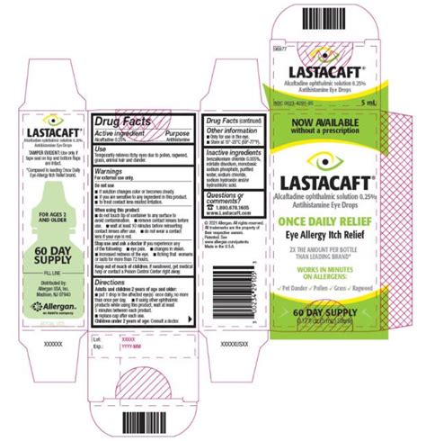 LASTACAFT- alcaftadine solution/ drops