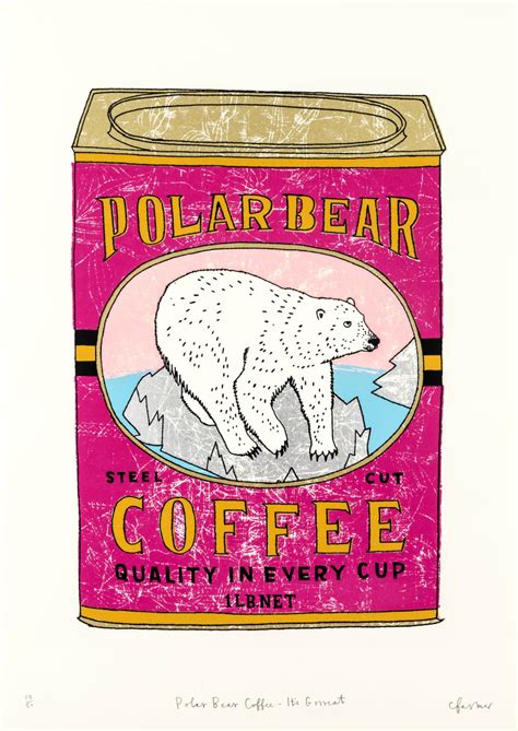 Charlotte Farmer, Polar Bear Coffee - it's Grrreat! | Prints | Will's ...