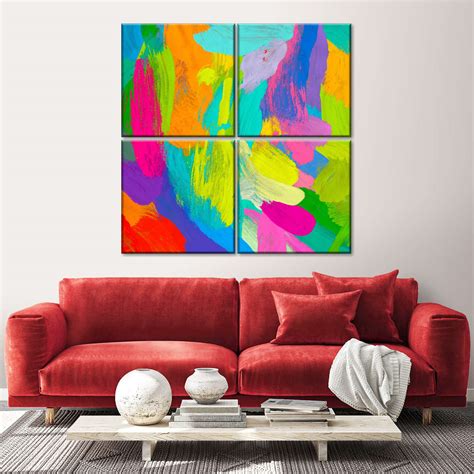 Happy Abstract Wall art | Elephant Stock