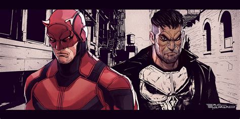 Daredevil & Punisher | Behance