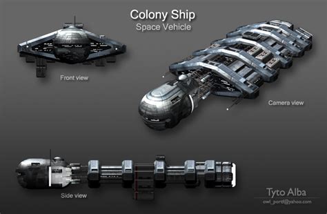 Colony Ship by TytoAAlba on DeviantArt