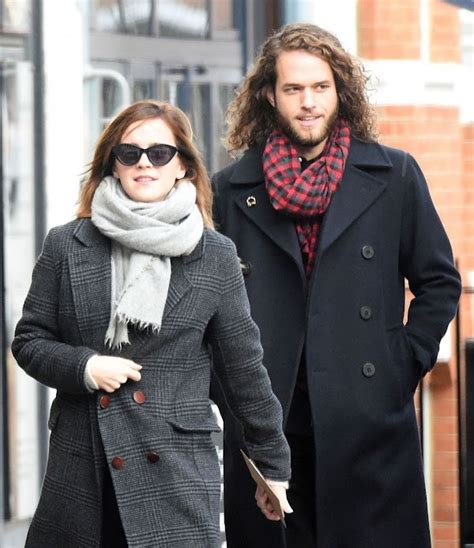 Emma Watson Clicked Outside with Her Boyfriend in London 18 Dec-2019 - Celebrity Photos Daily.Com