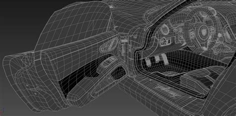 Dodge Viper SRT HQ Interior 3D Model $189 - .max - Free3D