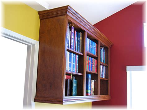 Wall Mounted Bookcase – Gathering Wood