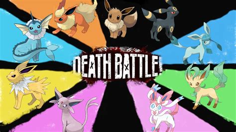 eeveelution battle royal (eevee vs flareon vs vaporeon vs jolteon vs ...