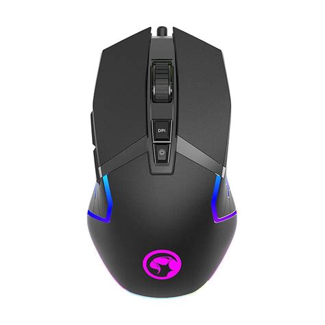 Mouse Gamer Marvo Scorpion RGB 6200 DPI Com Fio