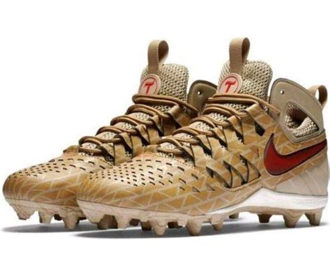 Nike New Huarache Lacrosse Elite Cleats Khaki | CleatsReport