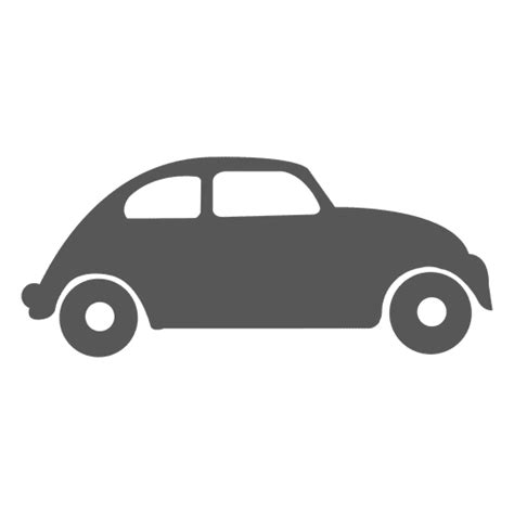 Vintage beetle car icon - Transparent PNG & SVG vector file