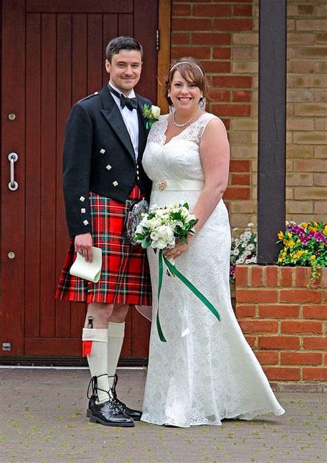 Scottish wedding editorial stock image. Image of highlander - 54898729