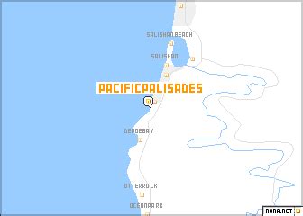 Pacific Palisades (United States - USA) map - nona.net