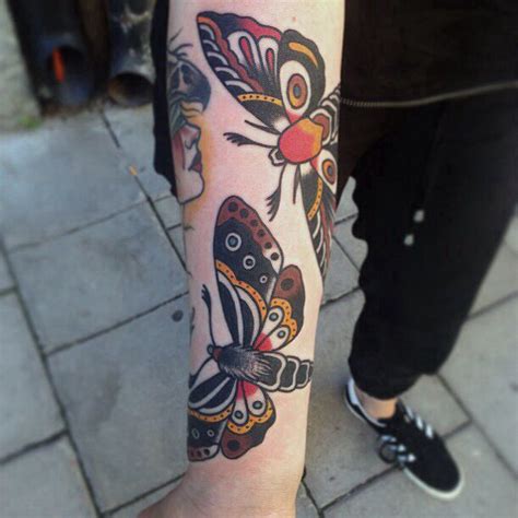 Traditional moth tattoos | Ink | Pinterest