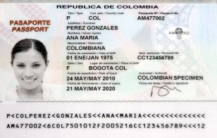 El nuevo Pasaporte Colombiano