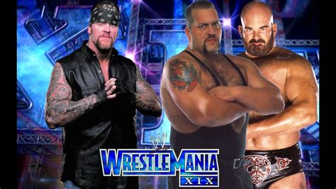 WWE 2K14: Wrestlemania Rewind: Undertaker vs A Train and Big Show - YouTube