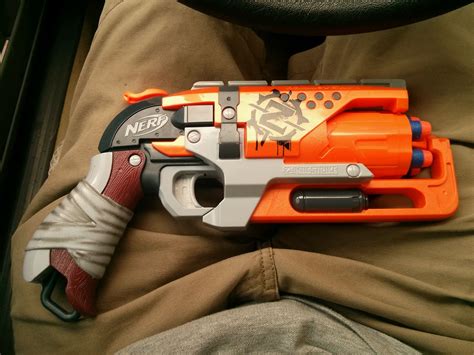 Urban Taggers.: Baidu- Nerf Zombie Strike Hammer Shot in grey trigger