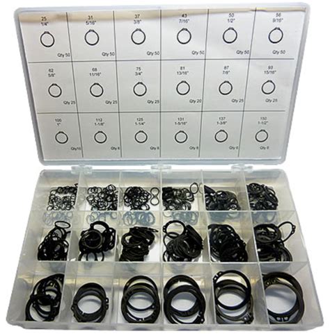 External Retaining Ring Assortment