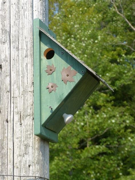 Nuthatch Birdhouse Nest Box Bird House Nestbox Rustic