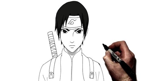 How To Draw Sai | Step By Step | Naruto - YouTube