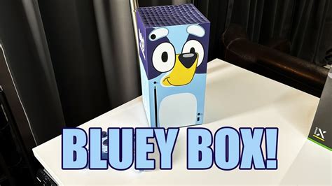 Unboxing the ULTRA RARE Bluey Xbox Series X - YouTube