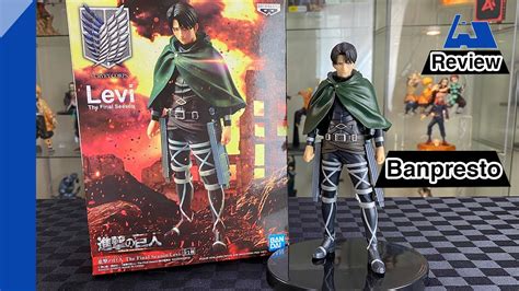 Attack on Titan: The Final Season - Levi Ackerman - Banpresto - Review - YouTube