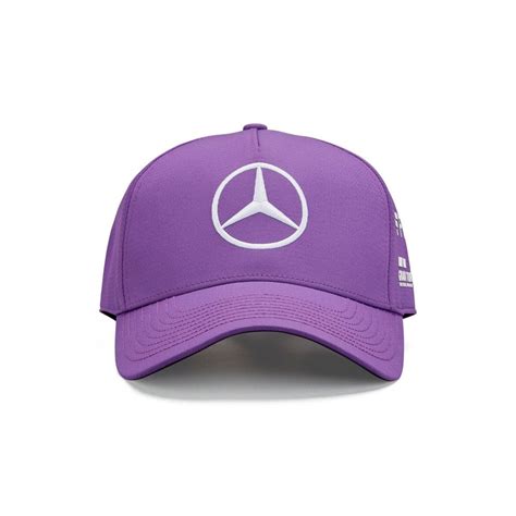 Mercedes AMG Petronas F1 Lewis Hamilton Kids Baseball Cap Purple 2022