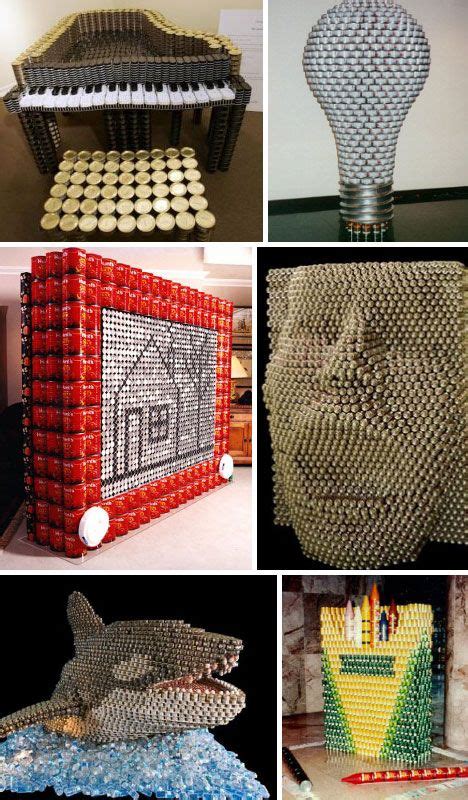 20 Canned food art ideas | canned food, food art, canned