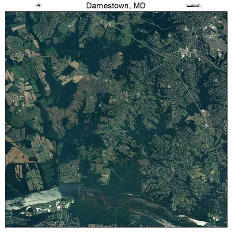 Aerial Photography Map of Darnestown, MD Maryland