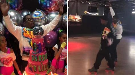 Diddy Celebrates Birthdays of His Twins and Kim Porter