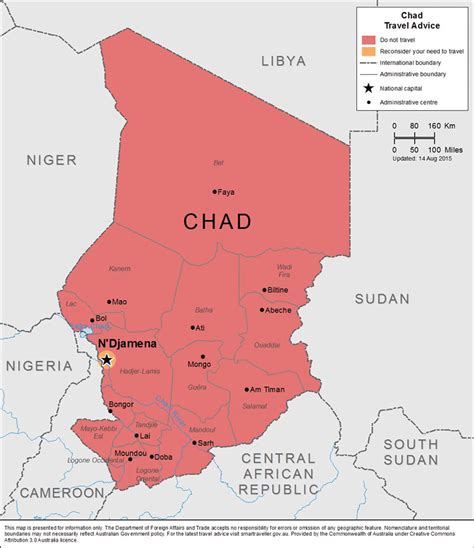 Chad | Travel advice, Chad, N'djamena