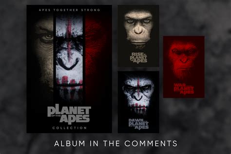 [Collection] New Planet of the Apes Trilogy : r/PlexPosters