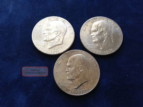 1776 - 1976 - D Eisenhower Bicentennial Dollar Type 2