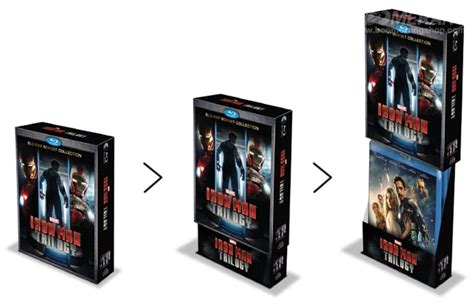 Iron Man Trilogy (Blu-ray Boxset Collection) [Thailand] | Hi-Def Ninja ...