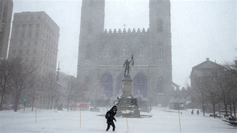 Snow storm to blanket Montreal and surrounding area on Tuesday | CTV News