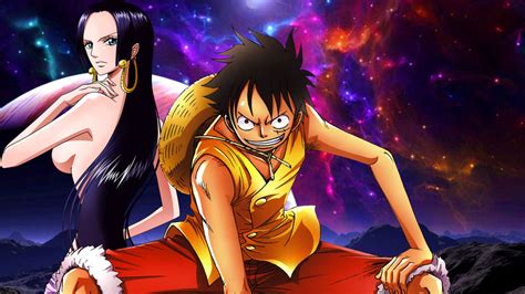 Monkey D. Luffy and Boa Hancock Wallpaper 2 by Drumsweiss on DeviantArt