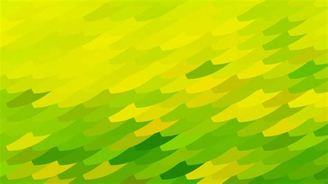 Free Abstract Green and Yellow Geometric Shapes Background Design