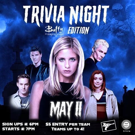 Buffy the Vampire Slayer Trivia hosted by Pop Cult Trivia — QuarterWorld