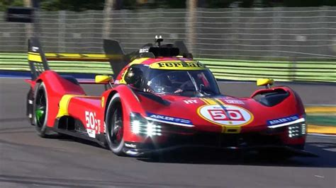 Ferrari 499P Le Mans Hypercar Makes Great Noises During Imola Debut