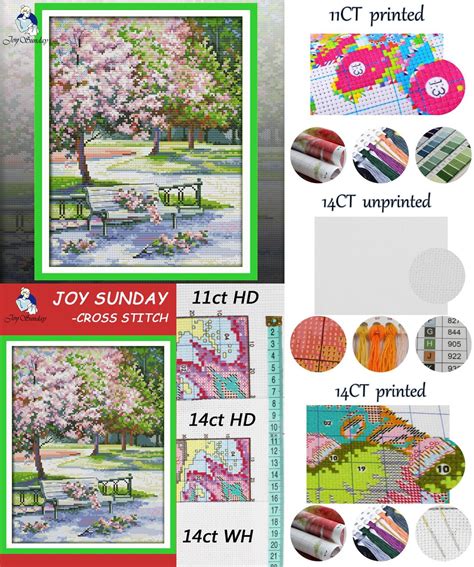 [Visit to Buy] JOY SUNDAY,Needlework,DIY DMC Cross stitch,Sets For ...