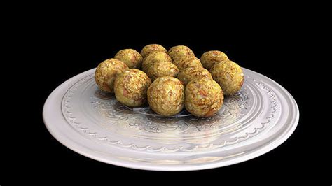 tirupati laddu 3D model | CGTrader