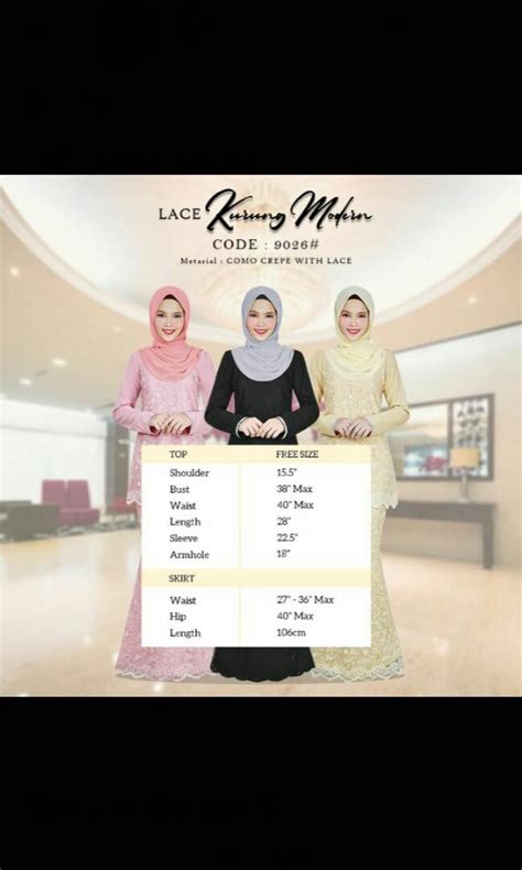 Kurung Lace, Women's Fashion, Muslimah Fashion, Baju Kurung & sets on Carousell