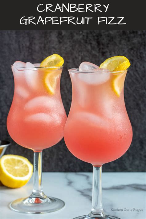 cranberry grapefruit fizz cocktail | Grapefruit fizz, Grapefruit cocktail, Vodka cranberry cocktail