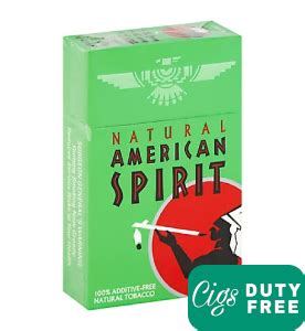 American Spirit Menthol Light - Duty Free Cigarettes