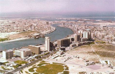 Dubai creek circa the 1980s. Despite the growth of Dubai, the Creek is ...