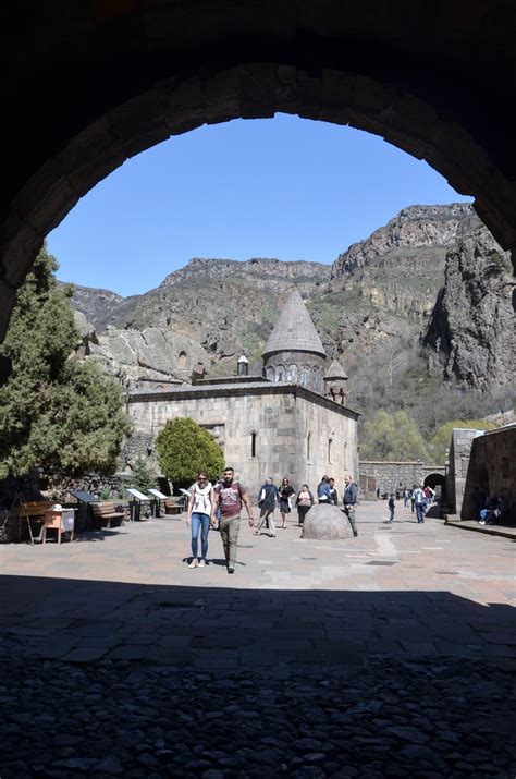 Suitcase and World: Medieval Geghard Monastery.