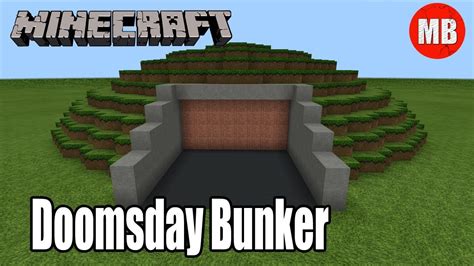 Minecraft Doomsday Bunker | Old Missile Silo Bunker - YouTube