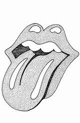 Rolling Stones Coloring Pages sketch template