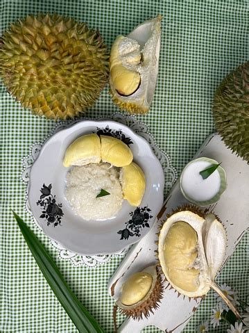 Durian Fruit Or Smelly Fruit King Of Fruit Ripe Durian And Tasty Durian ...