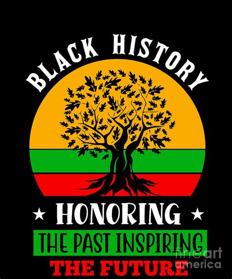 Black History Month African Roots Tree Imprint of Soul Digital Art by Jangdeuk Lee