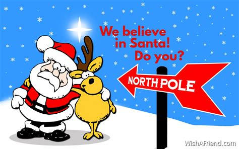 We believe in Santa! Do you?, Christmas Santa Claus